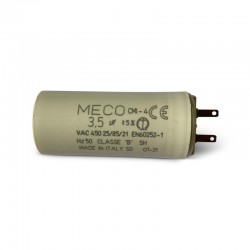 Condensateur MECO 3,5 uF pour volet roulant Somfy ou Simu