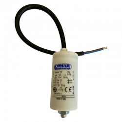 Condensateur COMAR 12 uF à câble