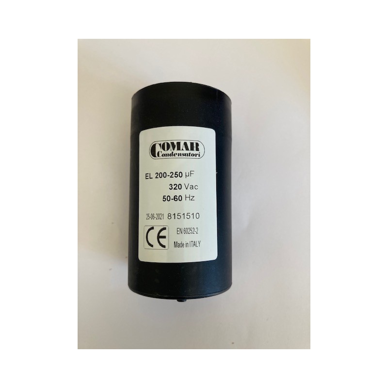 Condensateur Intermittent 200 - 250 µF 320 VAC - COMAR