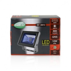 Projecteur Exterieur LED Gris 10W 4000°K