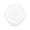 Plafonnier LED Blanc Ø225 18W 3000°K